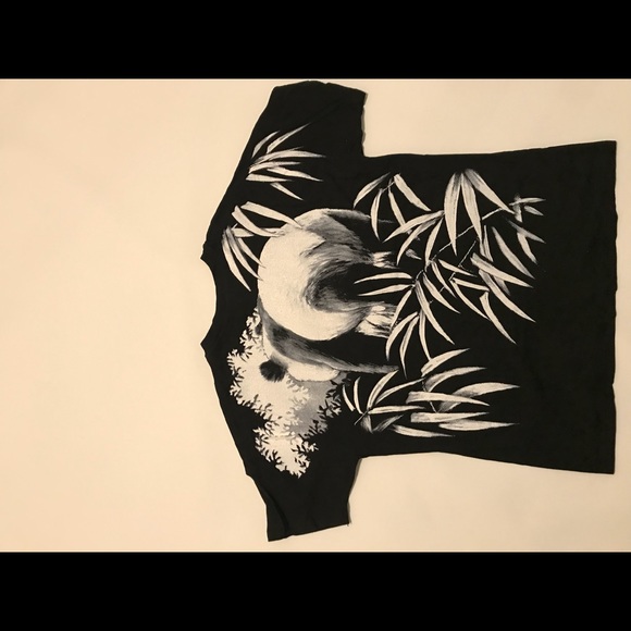 Vtg Panda T shirt Double sided single stitched - Picture 3 of 8